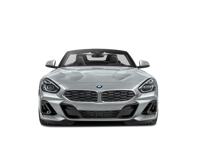 Front view of a silver 2025 BMW Z4 | BMW Dealer Fresno, CA | BMW Fresno