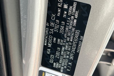 2023 Kia Forte LXS