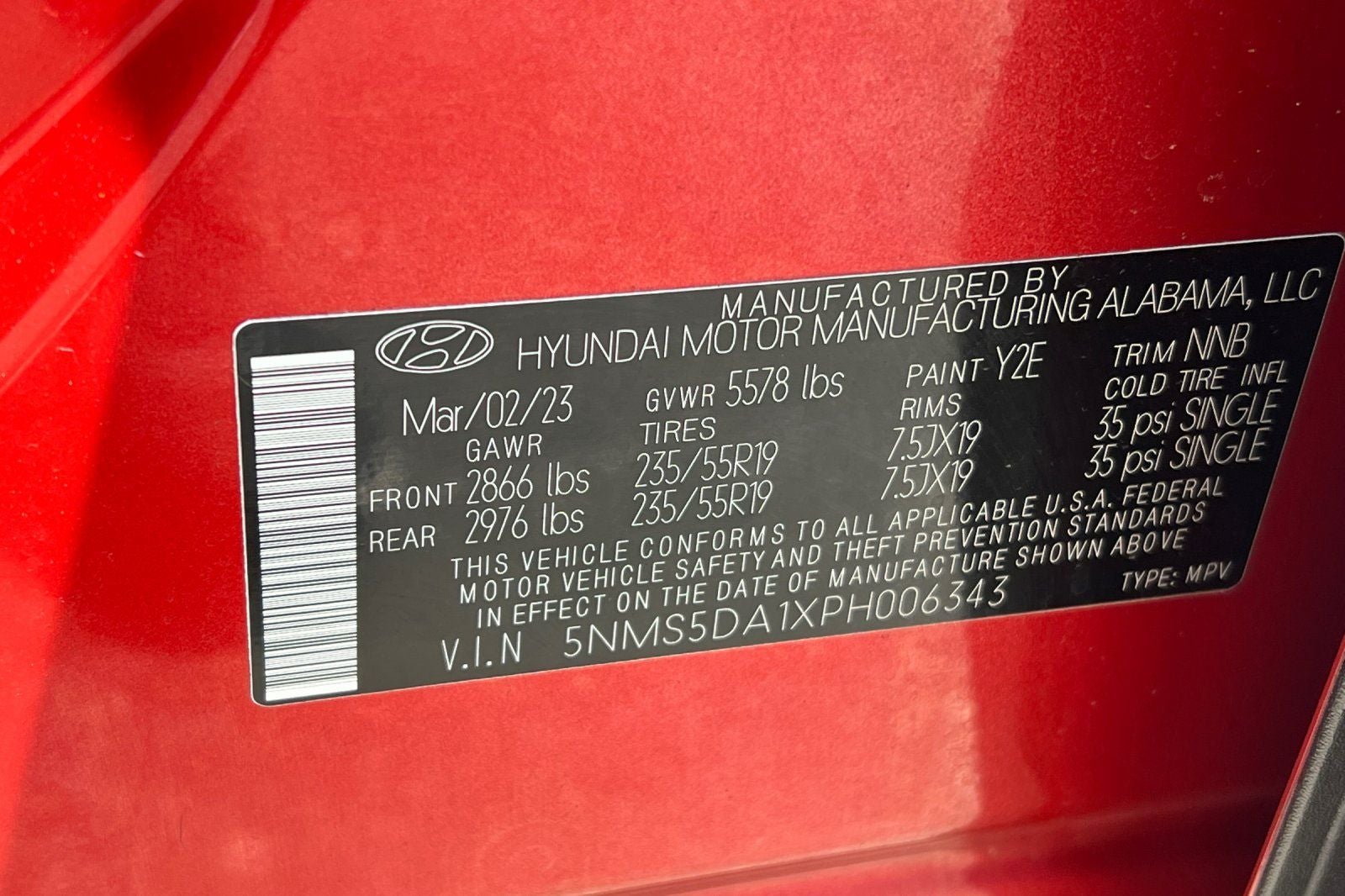 2023 Hyundai Santa Fe Hybrid Limited
