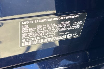 2026 BMW X7 xDrive40i