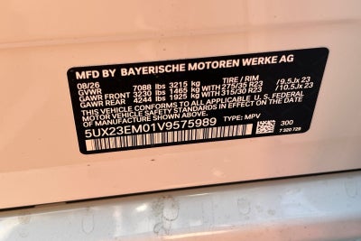 2027 BMW X7 xDrive40i