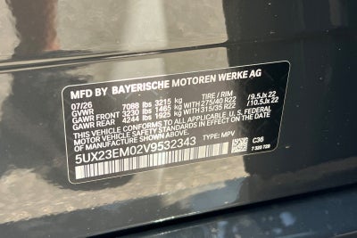 2027 BMW X7 xDrive40i