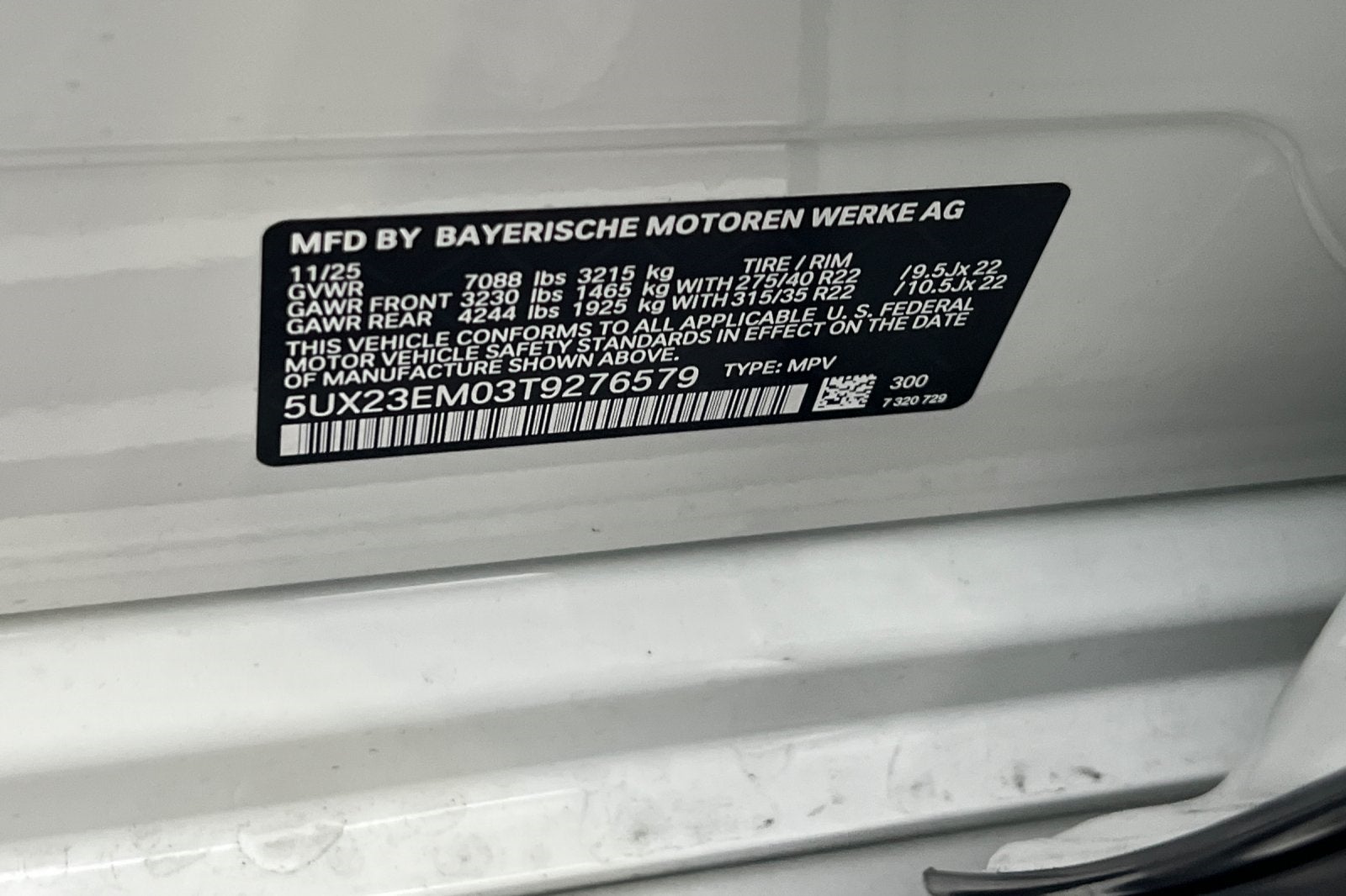 2026 BMW X7 xDrive40i