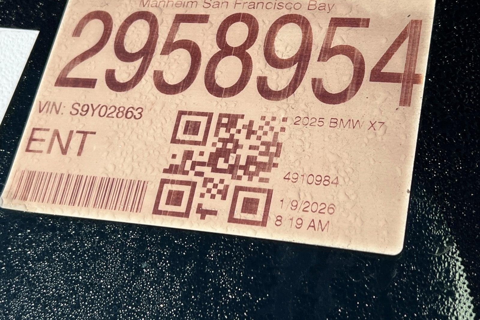 2025 BMW X7 xDrive40i