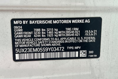 2025 BMW X7 xDrive40i