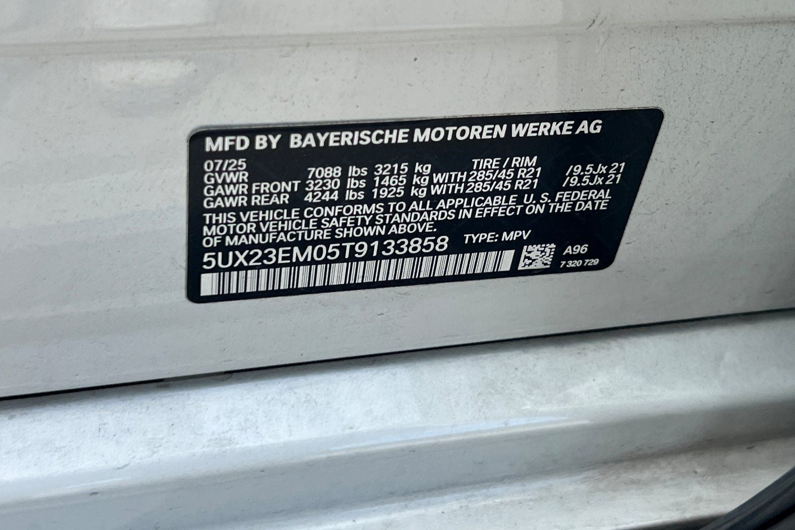 2026 BMW X7 xDrive40i