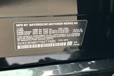 2026 BMW X7 xDrive40i