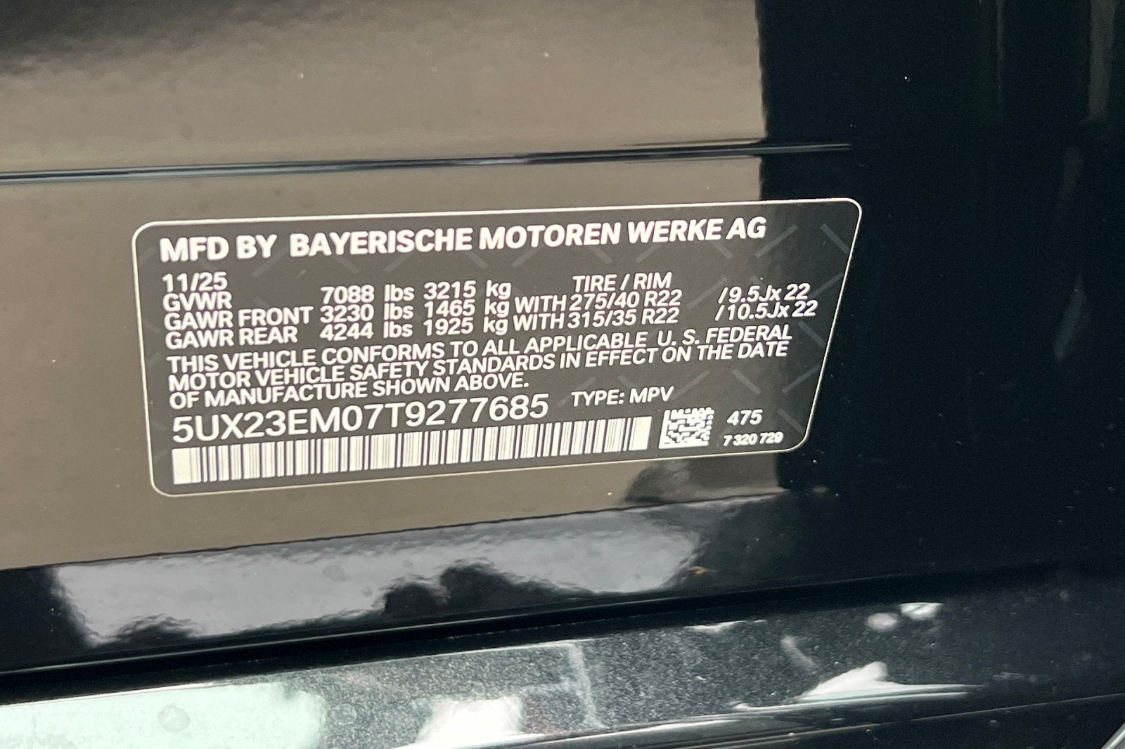 2026 BMW X7 xDrive40i