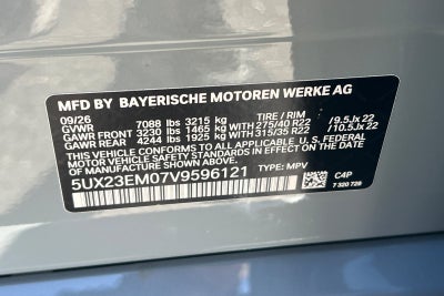 2027 BMW X7 xDrive40i