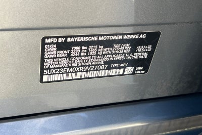 2024 BMW X7 xDrive40i