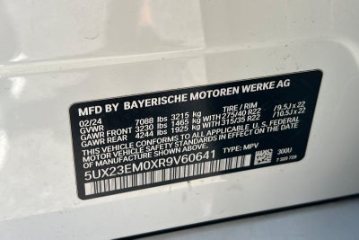 2024 BMW X7 xDrive40i