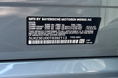 2026 BMW X5 xDrive40i