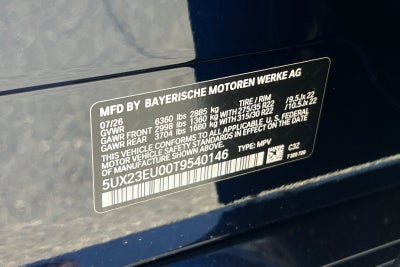 2026 BMW X5 xDrive40i
