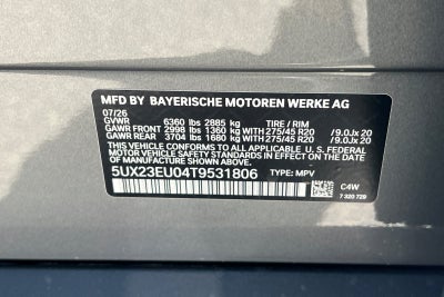 2026 BMW X5 xDrive40i