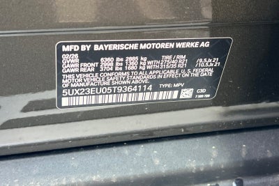 2026 BMW X5 xDrive40i