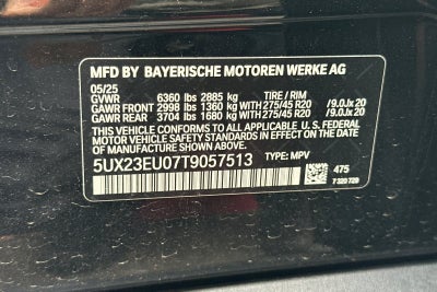 2026 BMW X5 xDrive40i