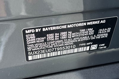 2026 BMW X5 xDrive40i