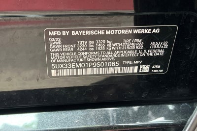 2023 BMW X7 M60i