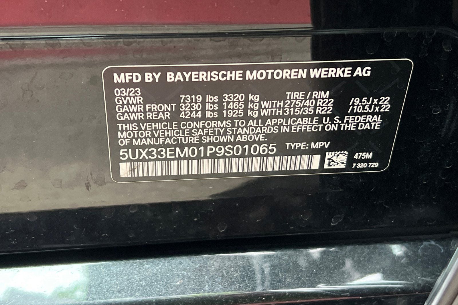 2023 BMW X7 M60i