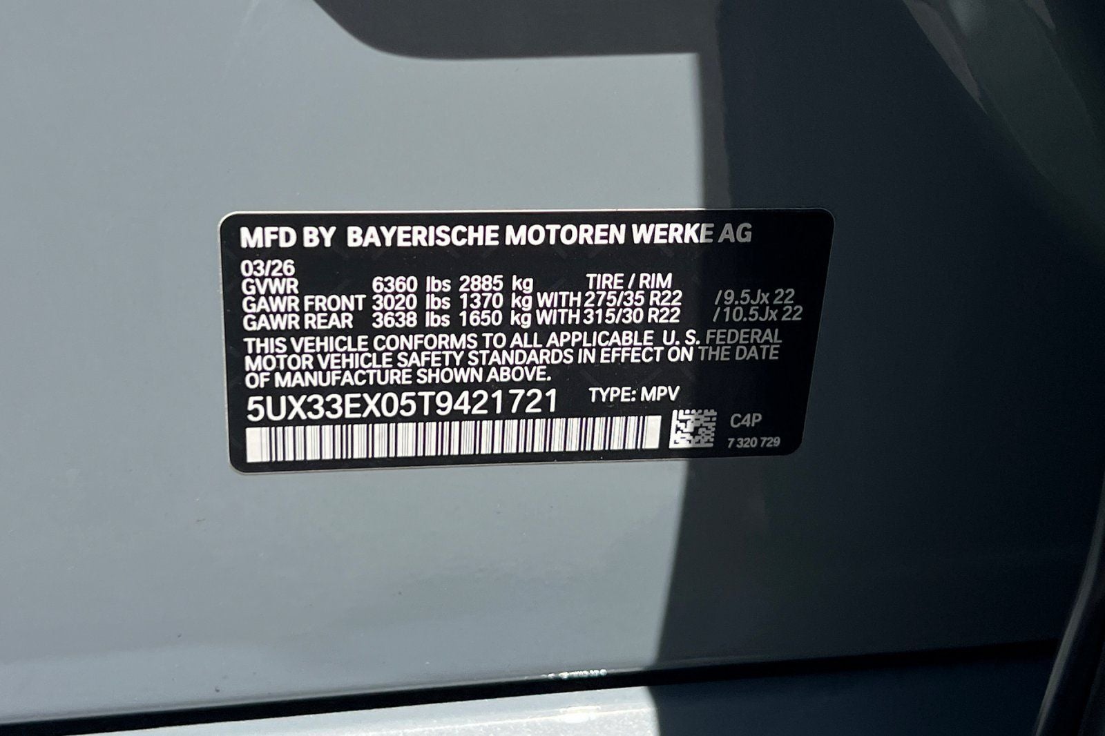 2026 BMW X6 xDrive40i