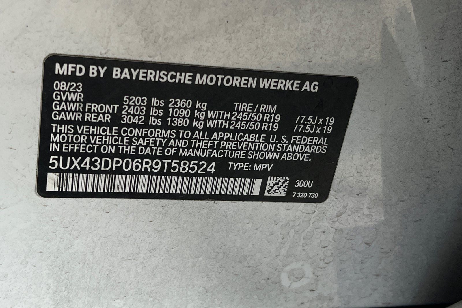 2024 BMW X3 sDrive30i