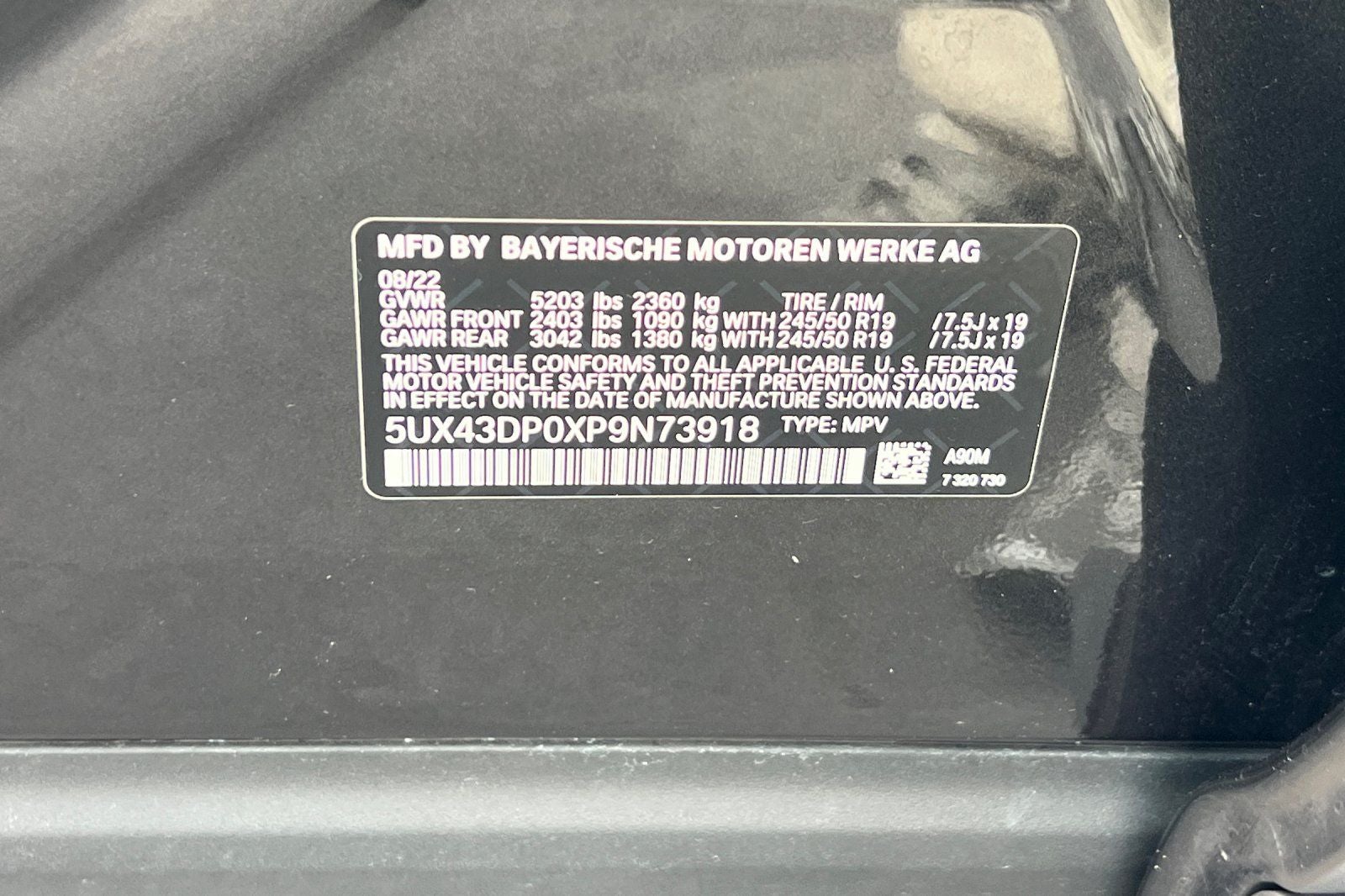 2023 BMW X3 sDrive30i