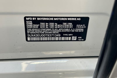 2026 BMW X5 xDrive50e