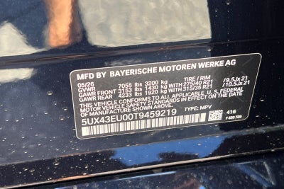 2026 BMW X5 xDrive50e