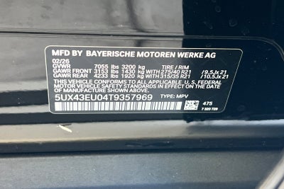 2026 BMW X5 xDrive50e