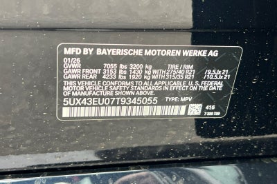 2026 BMW X5 xDrive50e