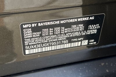 2026 BMW X5 xDrive50e