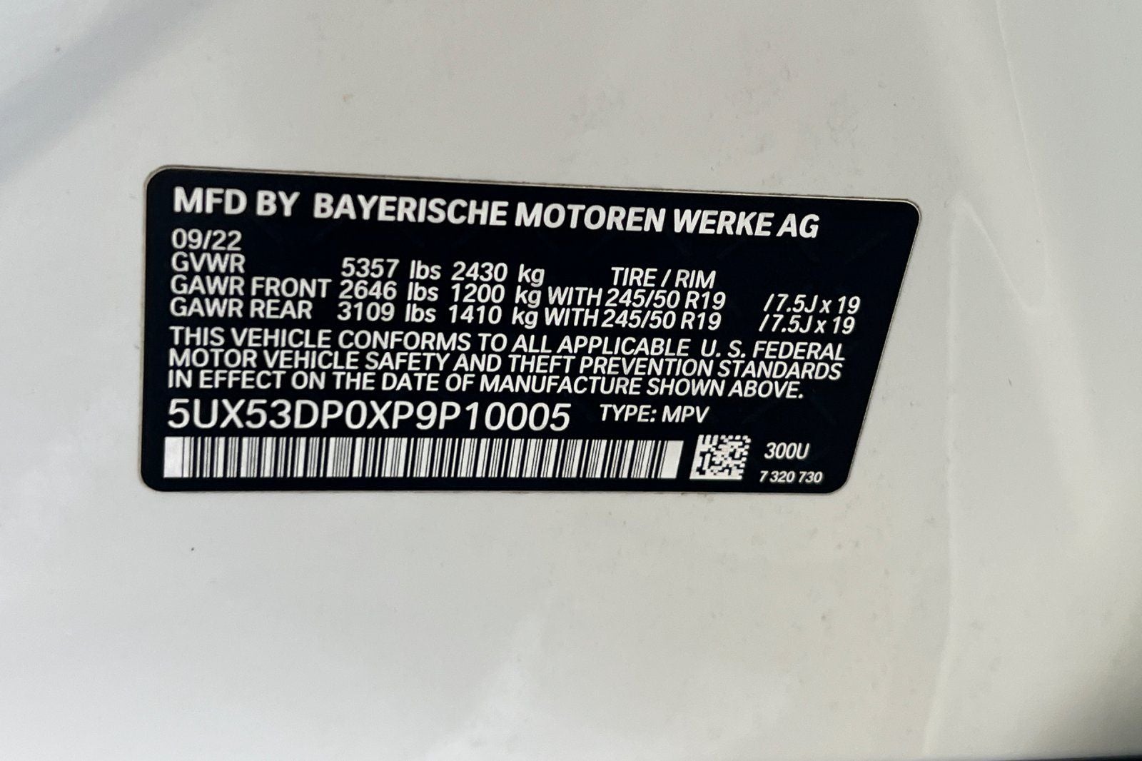 2023 BMW X3 xDrive30i
