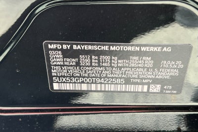 2026 BMW X3 30 xDrive