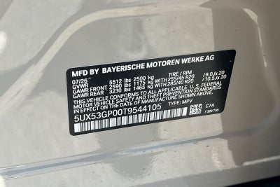 2026 BMW X3 30 xDrive