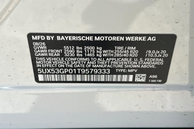 2026 BMW X3 30 xDrive
