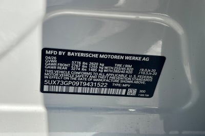 2026 BMW X3 M50 xDrive