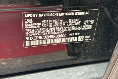 2022 BMW X5 xDrive40i