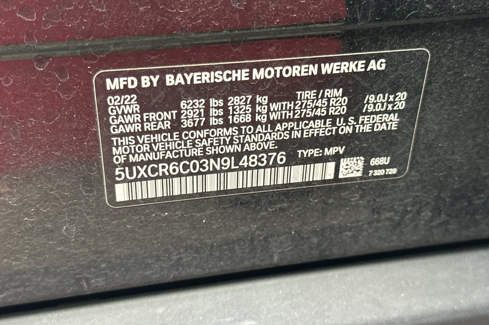 2022 BMW X5 xDrive40i