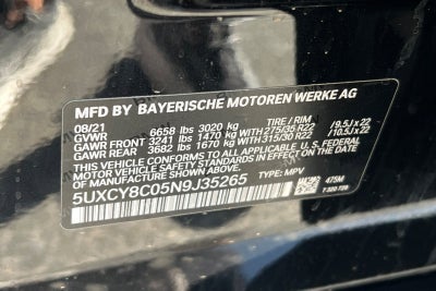 2022 BMW X6 M50i