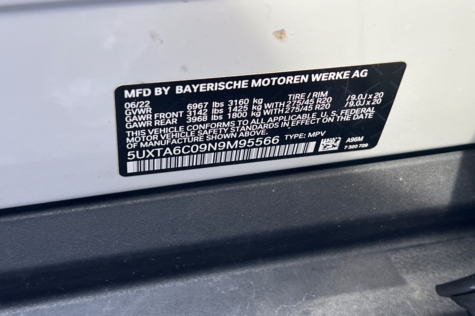 2022 BMW X5 xDrive45e