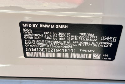 2026 BMW X5 M Competition