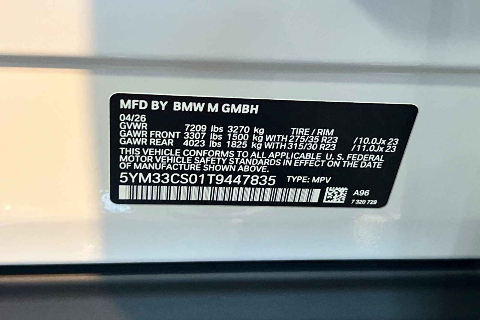 2026 BMW XM Label