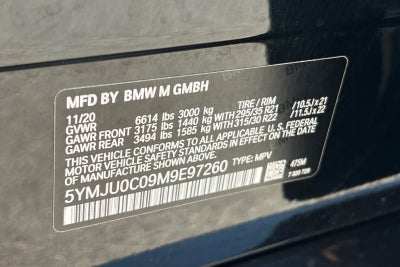 2021 BMW X5 M Base