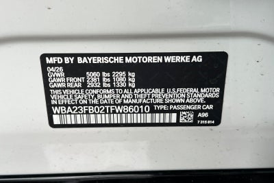 2026 BMW 4 Series 430i Gran Coupe