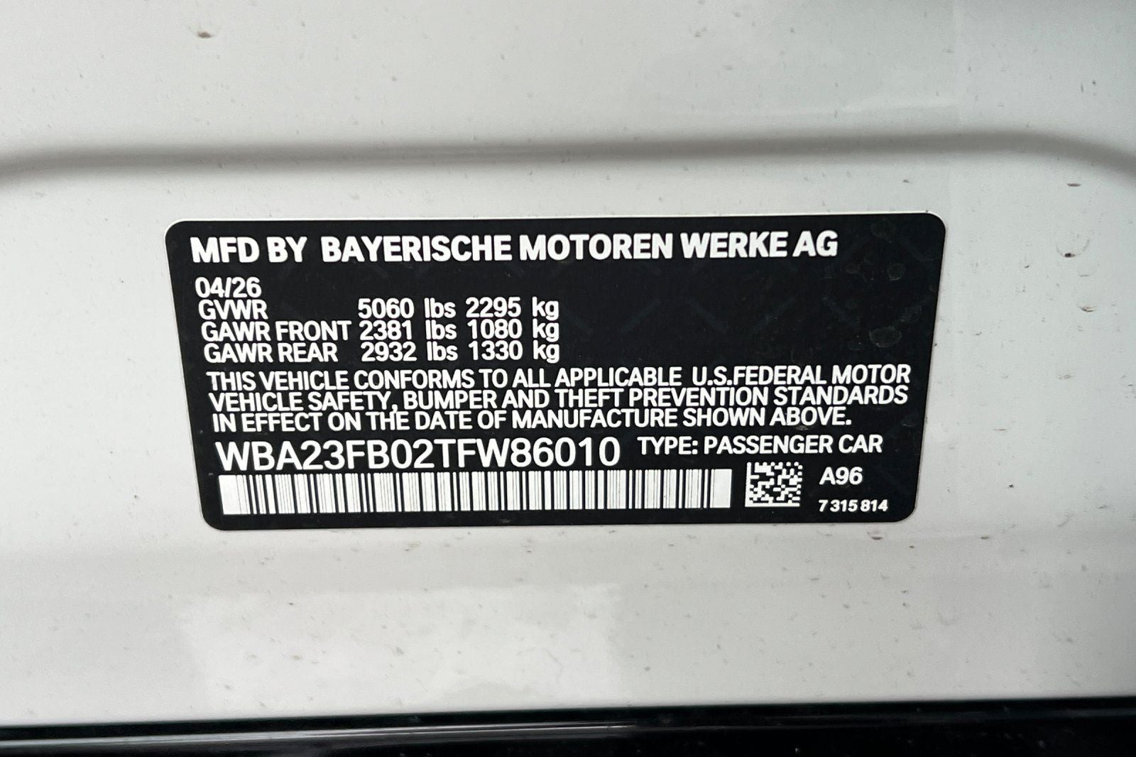 2026 BMW 4 Series 430i Gran Coupe