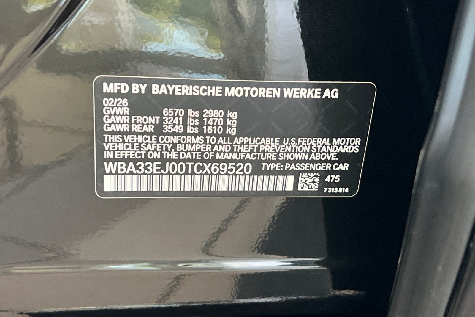 2026 BMW 7 Series 760i xDrive