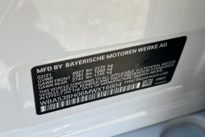 2021 BMW 5 Series 530i