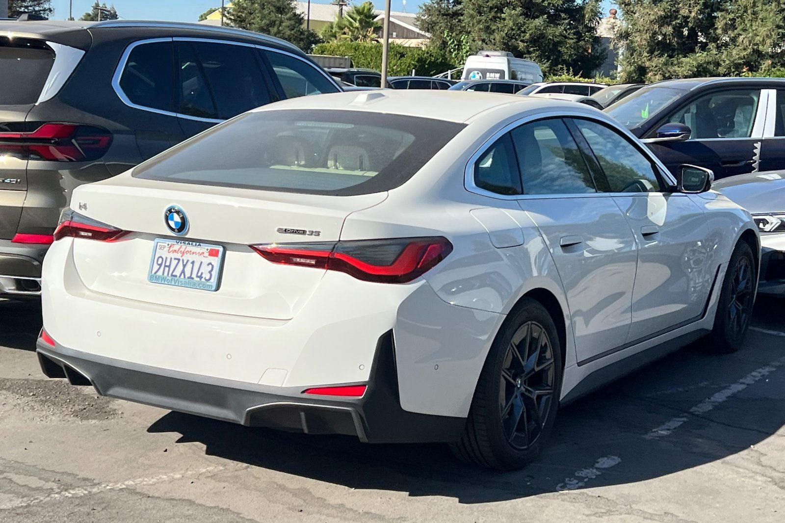 Certified 2024 BMW i4 35 with VIN WBY43AW06RFR60888 for sale in Fresno, CA