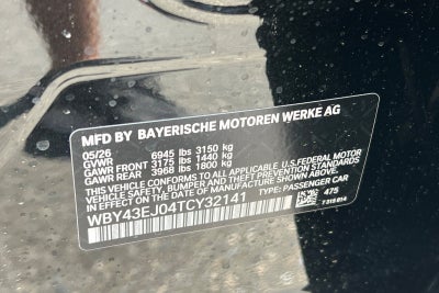2026 BMW i7 eDrive50