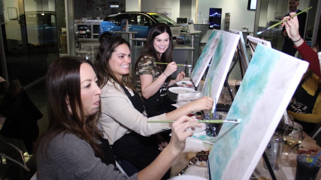 dealership paint night BMW Fresno in Fresno CA